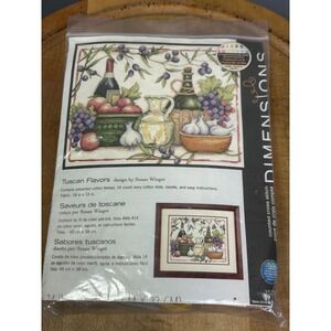 Dimensions Cross Stitch Kit Ivory Tuscan Flavors 35232 Susan Winget Art